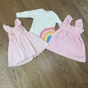 Surprise Bundle of 10 different toddler girls outfits, size 3/4